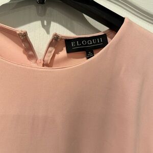 ELOQUII Women's Pink Top